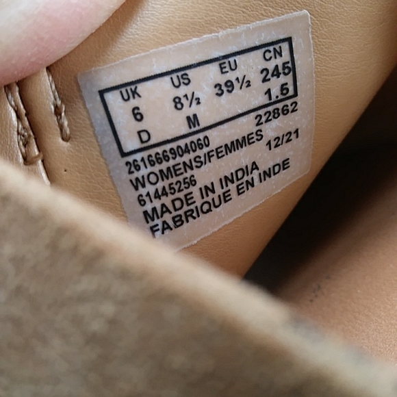 Clarks Karsea Mule Slide Leather Suede Sandal 8.5M Light Tan Suede - Picture 6 of 10